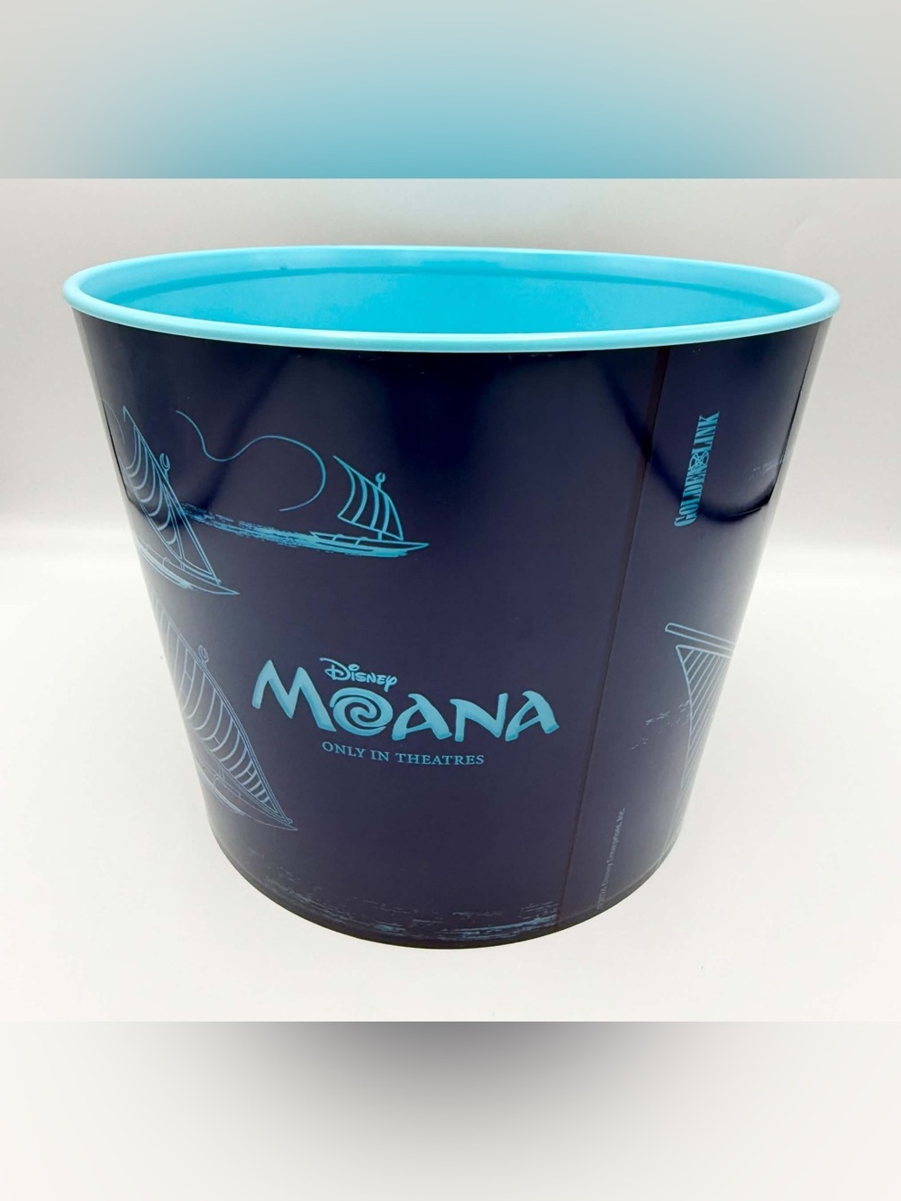 Moana Live Action Movie 2026 Outrigger LED Light Up Popcorn Bucket